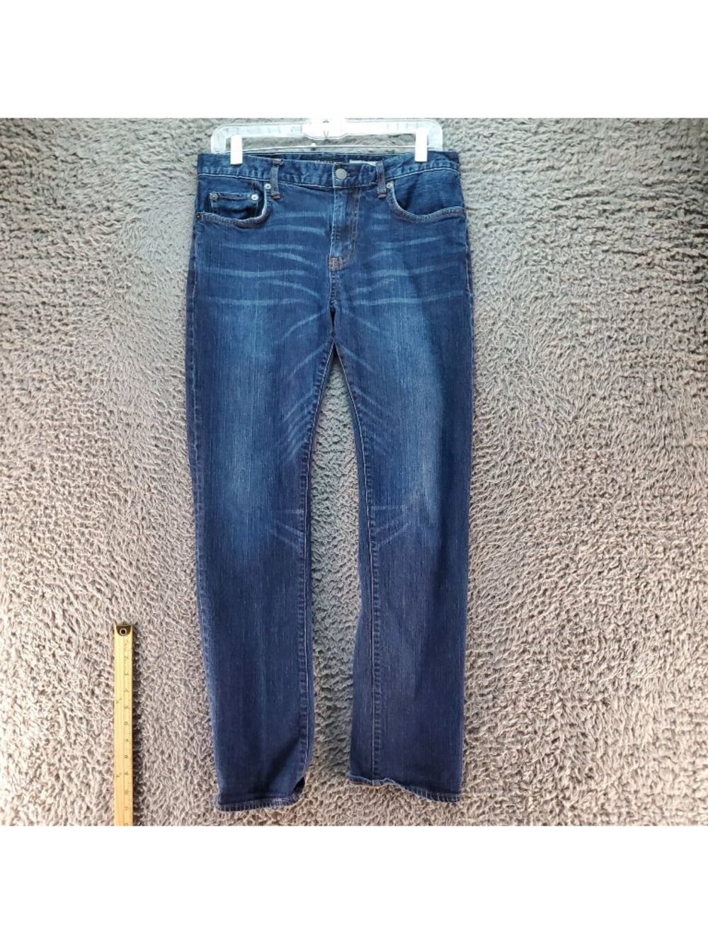 Aeropostale Jeans Mens 31x32 Blue Slim Straight Stretch Denim